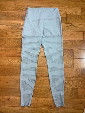 Lululemon Wunder Under High Rise Tech Mesh Leggings